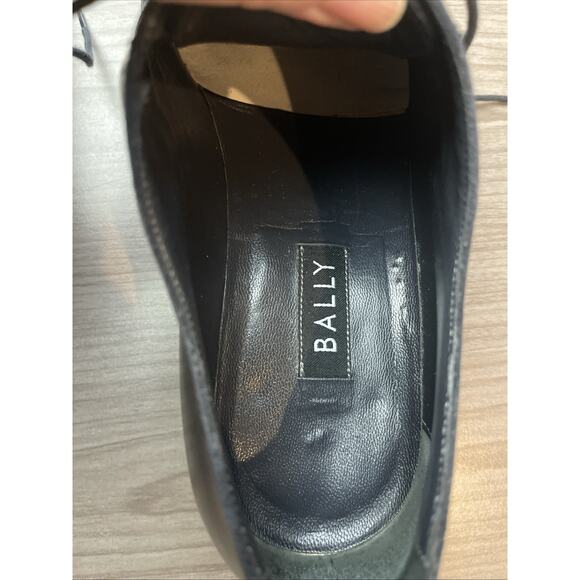 Bally Travesio Cap Toe Black Mens Oxford Shoes 10 U. S. 9EU Made in Italy main image 7